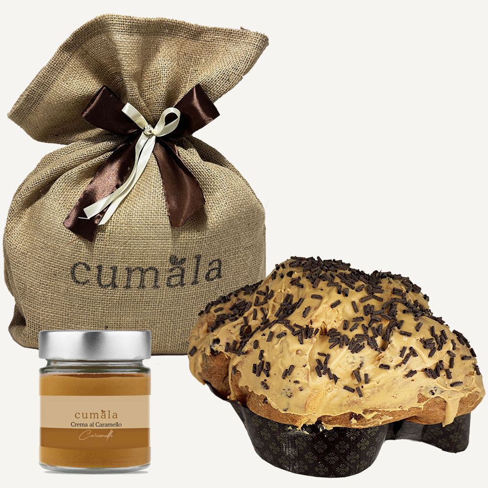 $Colomba al caramello con crema