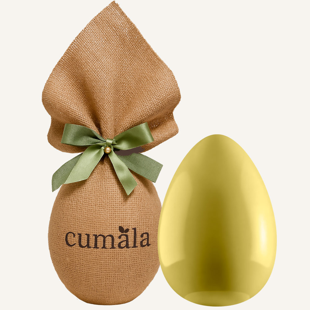 Uovo di Pasqua Artigianale con Cioccolato al Pistacchio da 350 g